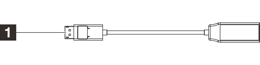 ThinkSystem DP to HDMI Dongle Kit v2