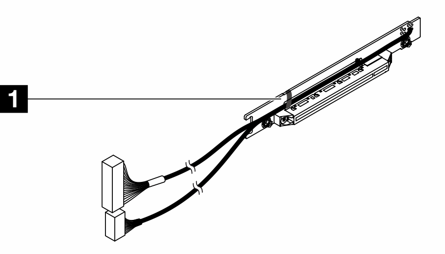 ThinkSystem SR650 V4 x8 PCIe Gen5 Cable Riser for Slot 1/2/9/10 Option Kit