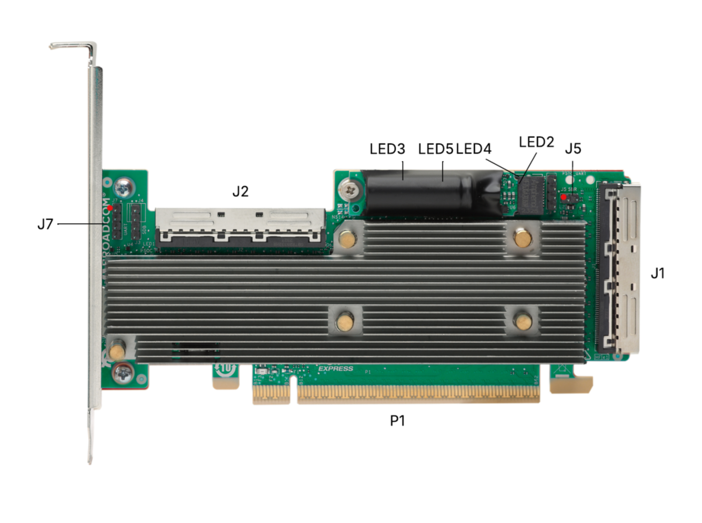 Thinksystem RAID 960W-32i PCIe Gen5 24Gb Adapter