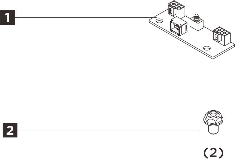 ThinkEdge SE100 Enclosure Fan Board