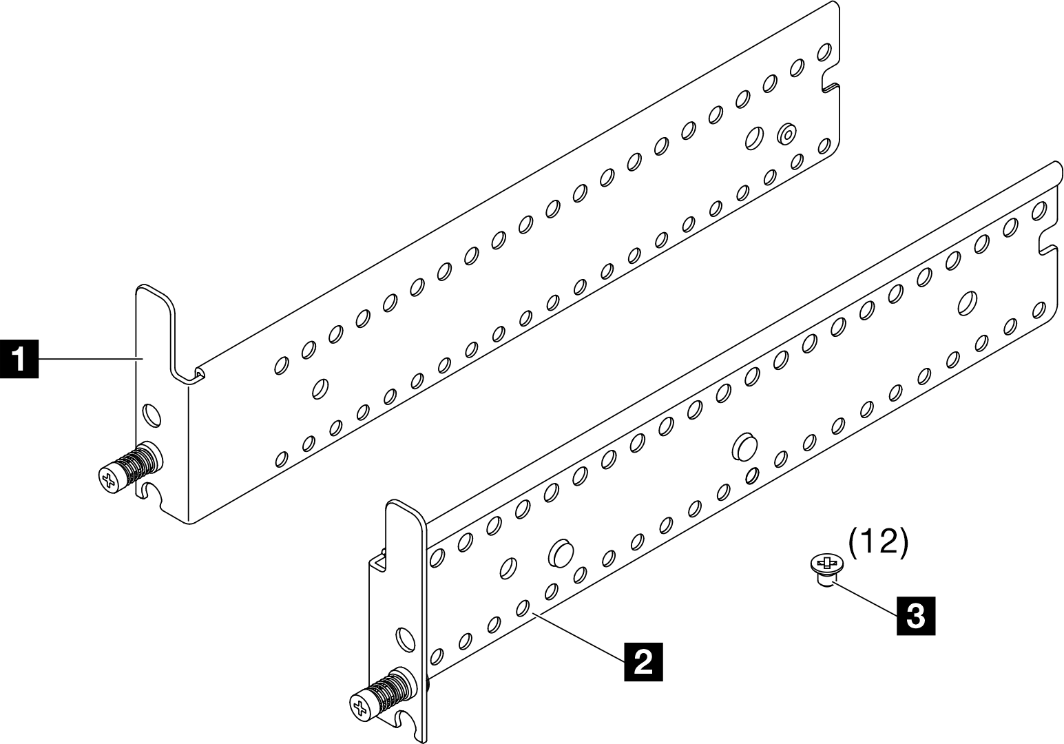 ThinkEdge SE450 Standard EIA Bracket