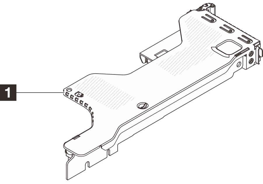 ThinkSystem SR630 V4 Supercap Holder Kit for Low Profile Slot